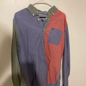 Tommy Hilfiger Dress Shirt Multi-Color